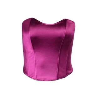 🌿 Pink Corset Top